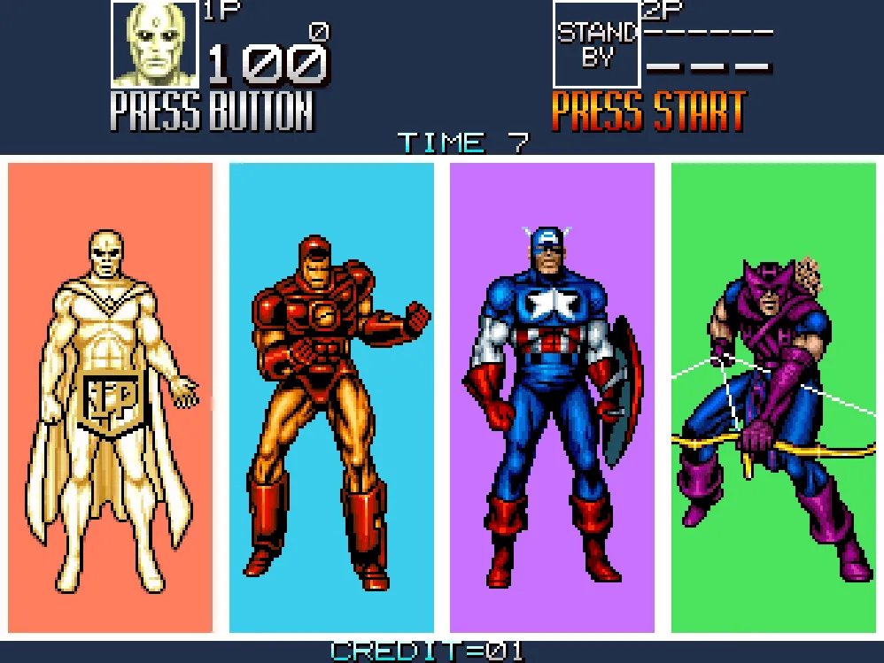 Captain America and The Avengers